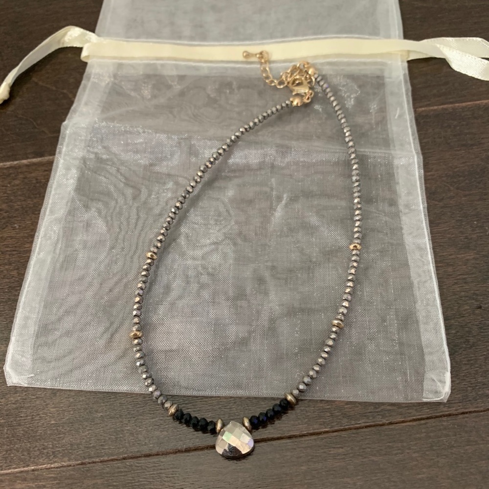studded necklace/ choker